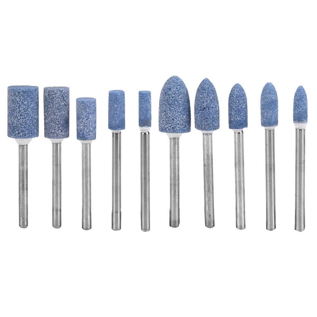 Tête de Meulage, Haute Dureté Meulage Tête de Polissage Large Application Haute Résistance de Collage 100Pcs pour Meuleuse d'Angle Électrique