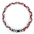 thumbnail image 1 of Collar Deportivo Con 3 Cuerdas Trenzadas Collares para Fanáticos Del Deporte Béisbol Adolescentes Equipo, 1 of 9