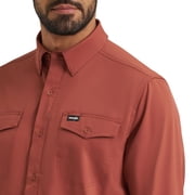 Wrangler Mens ATG Mahogany Live In Shirt