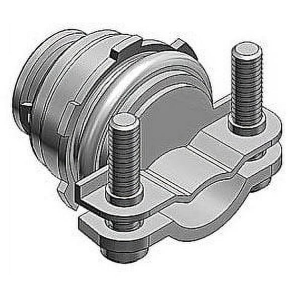 Thomas & Betts 3312-TB, Armored Cable Connector, 1/2In 2Screw Conn 1/2Inko, 1 PC