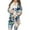 Beige, variant on Babysbule Women's Tops, Jackets& Coat Fashion Women's Fashionable Long Sleeved Floral Printed Cardigan Jacket Top