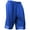 Royal Blue, variant on Ma Croix Mens Heavy Mesh Shorts with Zipper Pockets Basketball Elastic Gym Athletic Sportwear