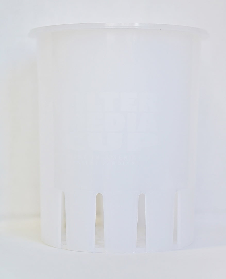 FILTER MEDIA CUP 7" Sea Foam White
