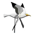 thumbnail image 1 of LUVCLS DHliIQQ Seagul - Molino de viento neumático para decoración de jardín, serie Flying Bird, molinillos de viento, estacas decorativas, hilanderos G3V1, para jardín, 1 of 1