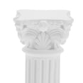 thumbnail image 3 of OULII Statues Grecques Miniatures Pilier Romain Résine Blanche Décoration Intérieure Lot de 1, 3 of 8