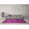 thumbnail image 3 of Ahgly Company Indoor Rectangle Abstract Purple Modern Area Rugs, 7' x 10', 3 of 4