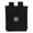 Black, variant on Armory Replicas Suede Pouch Lights of the Peaceful Blues Ideal for holding coins, arrowhead tips, and small fruits Exudes elegance and royalty in any setting