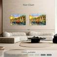 thumbnail image 4 of Elephant Stock Harbour Lights Wall Art - Horizontal Canvas Wall Art - Living Room Wall Decor - Transportation Canvas - Green And Blue Decor By Dominic Davison - 51" x 34", 4 of 8