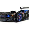 thumbnail image 2 of GT1 Twin Race Car Bed with LED Lights & Sounds, Kids' Bedroom Furniture, Car Themed Bed for Boys Room, 2 of 5