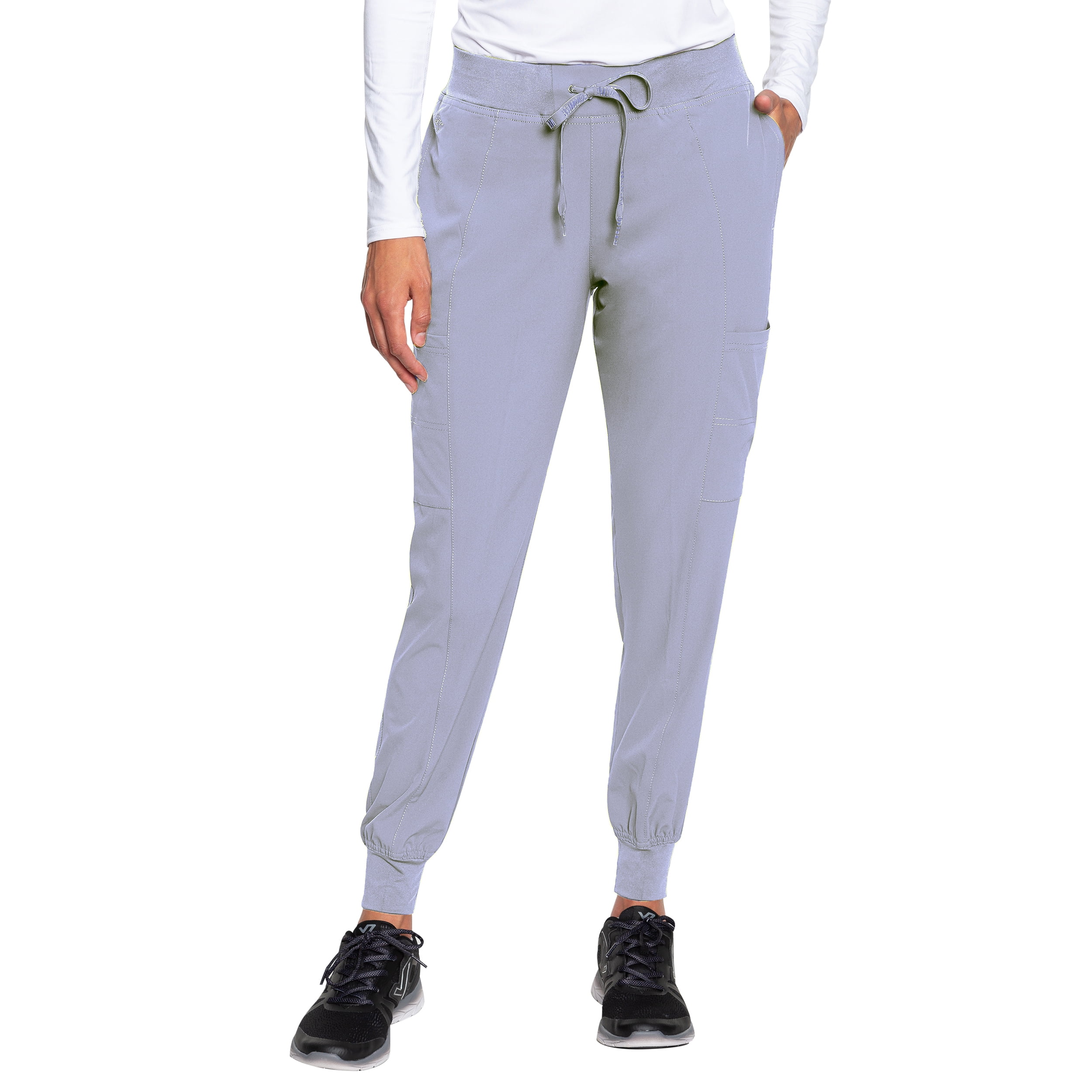 Med Couture Peaches Women's Seamed Jogger Pant 