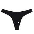 thumbnail image 2 of Relanfenk Intimates Mens Underwear Micro Thong Bikini Front Hole Underwear Underpants, 2 of 4