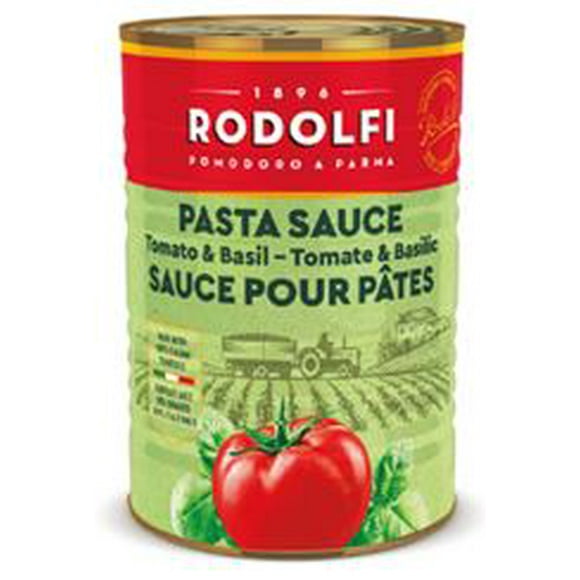 RODOLFI ITALIAN TOMATO AND BASIL SAUCE 398ML, 398ML
