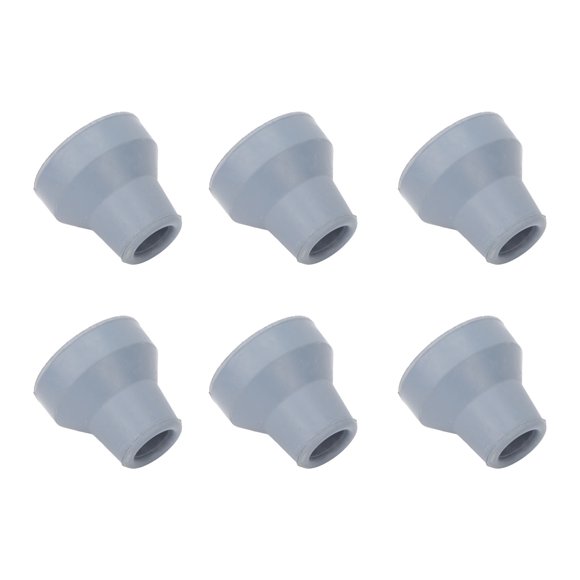 Rubber Cane Tips, Cane Tips Soft Odorless 19mm 6pcs Heavy Duty For Three Legged Canes