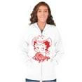 thumbnail image 3 of Betty Boop Cowgirl Southern Country Women Plus Size Zipper Hoodie Brisco Brands 5X, 3 of 5