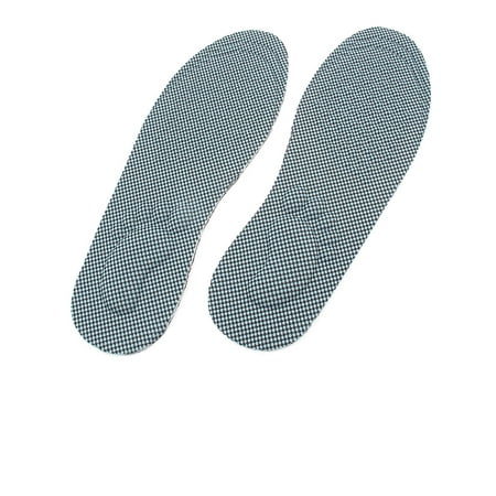 Unique Bargains Arch Flat Adjustable Men Insoles Feet Care Pads Pair Blue US