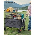 thumbnail image 2 of SONGMICS Carrito Plegable de Transporte 150L 4 Ruedas con Frenos, 2 of 5
