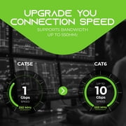 GearIT Cat6 Network Cable Copper Clad Aluminum (CCA) Outdoor Ethernet Cable, 25 ft.