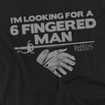 thumbnail image 2 of Princess Bride Six Fingered Man Women's Loose T-Shirt, Black, Large, 2 of 5