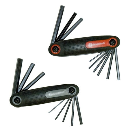 

Great Neck 2014276 Assorted Metric & Sae Hex Key Sets - 2 Piece