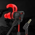thumbnail image 3 of Game Headphones Noise Cancelling Headphones Dual Mike Headphones Stereo In-Ear Headphones, 3 of 4