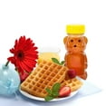 thumbnail image 2 of 8 oz Honey bear with Flip Top Lid Plastic Squeeze Bear Wedding Party Favors (6, red), 2 of 5