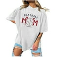 thumbnail image 2 of Birdeem Fashion Womens Printed Casual Round Neck Short Sleeve Pullover, 2 of 7