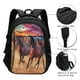 thumbnail image 3 of Easygdp a herd of horses Mochila para Laptop de Viaje con Puerto USB, Mochila para Laptop con Puerto de Carga USB para Mujeres y Hombres, 3 of 7