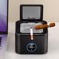 thumbnail image 3 of Multifunctional Smokeless Ashtray, 2 in 1 Purifier Ashtray with HEPA Filter,USB Rechargeable Aluminum Alloy Smoke Removing Ashtrays for Home,Office,Car, 3 of 7