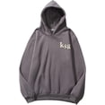 thumbnail image 1 of XINQIHANG Men's Hoodie Hip Hop Pullover Sweaters for Teenagers, 1 of 6