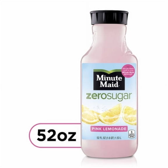 Minute Maid Zero Pink Lemonade No Sugar Added