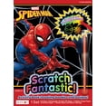 thumbnail image 2 of Marvel Spiderman Scratch Fantastic Activity Book, 24-Pages with Wooden Stylus, 2 of 4