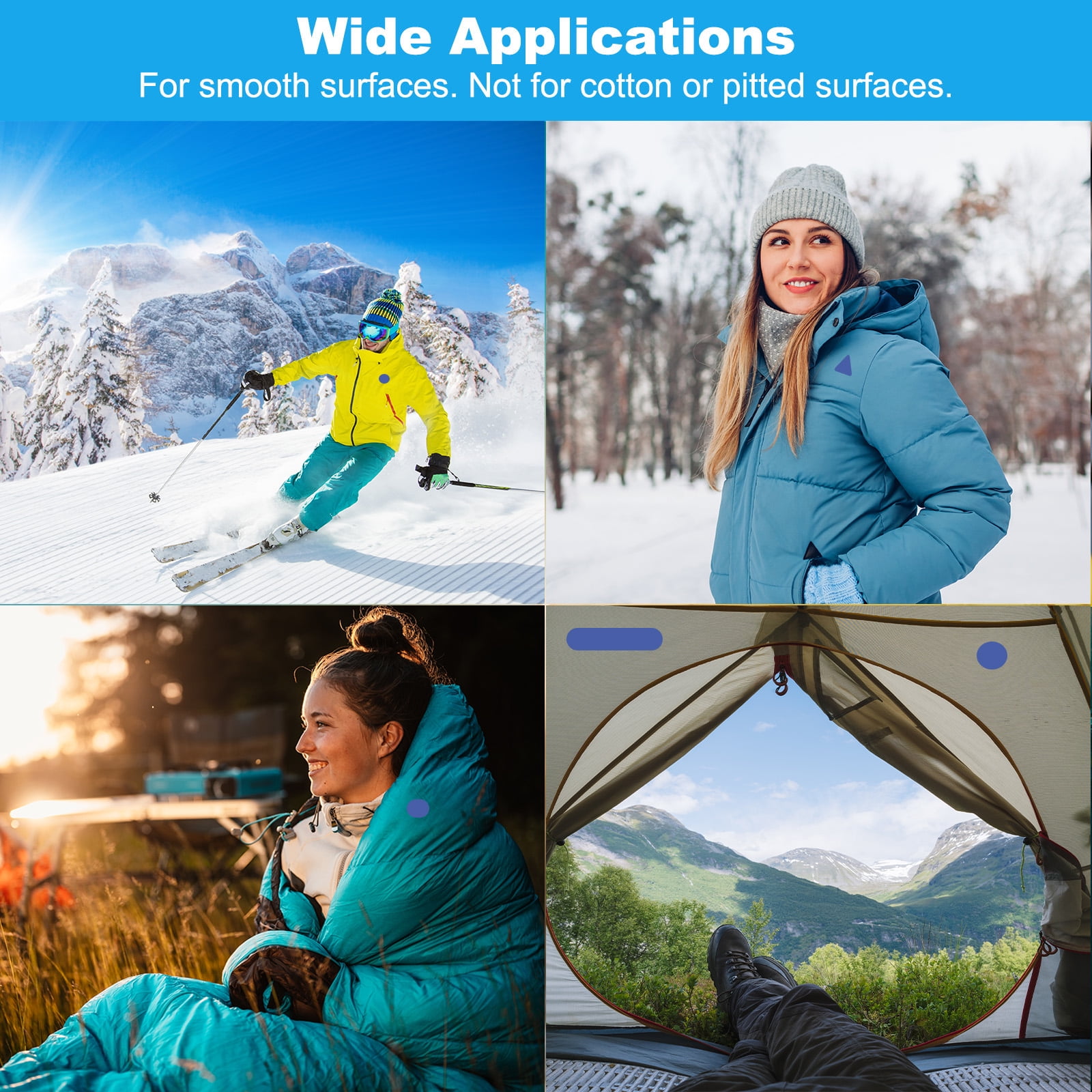 How to patch a nylon down jacket hot sale