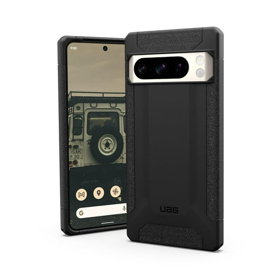 UAG Made for Google Pixel 8 Pro Case Scout Black, Slim Rugged Premium Impact Resistant Military Drop Tested Protective Cover by URBAN ARMOR GEAR