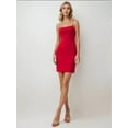 thumbnail image 3 of Square Neck Bodycon Mini Dress, 3 of 5