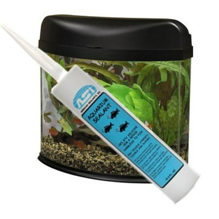 Clear Aquarium Silicone Sealant - 10.2 Fluid oz (Best Clear Silicone Sealant)