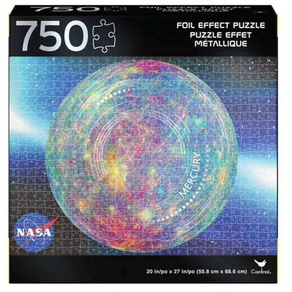 Cardinal Nasa: Mercury Foil Effect Puzzle - 750pc