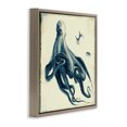 thumbnail image 3 of Stupell Industries Traditional Octopus & Sea Critters Brown Floating Frame Canvas Art, 25 x 25, by Vlad Mel, 3 of 8