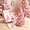 Pink, variant on DIY beaded Christmas tree kit, creative Christmas decoration project, desktop home decoration, handmade holiday gift set