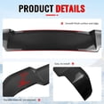 thumbnail image 4 of Ikon Motorsports Rear Window Roof Spoiler Fits 2020-2026 Land Rover Defender 90 110 130 L663 V Style ABS Carbon Fiber Print Windshield Visor Spoiler, 4 of 8