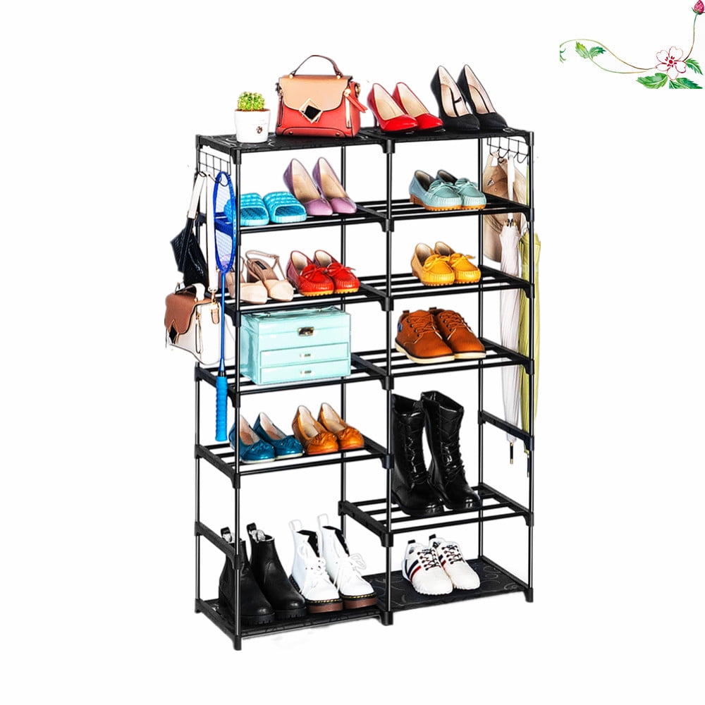Auledio 7 Tier Shoe Rack over the Door7 Tier Shoe Racks for Bedroom