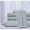thumbnail image 2 of Bibb Home Egyptian Luxury 1800 Count Printed 4 Piece Sheet Set, 2 of 3