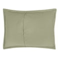thumbnail image 3 of Mainstays Check Matelasse Pillow Sham, Bay Leaf Green, Standard, 3 of 10