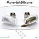 thumbnail image 4 of GOOHOCHY 24 tapones de silicona para saleros y pimenteros, tapones de repuesto para botellas de aceite de cocina., 4 of 7