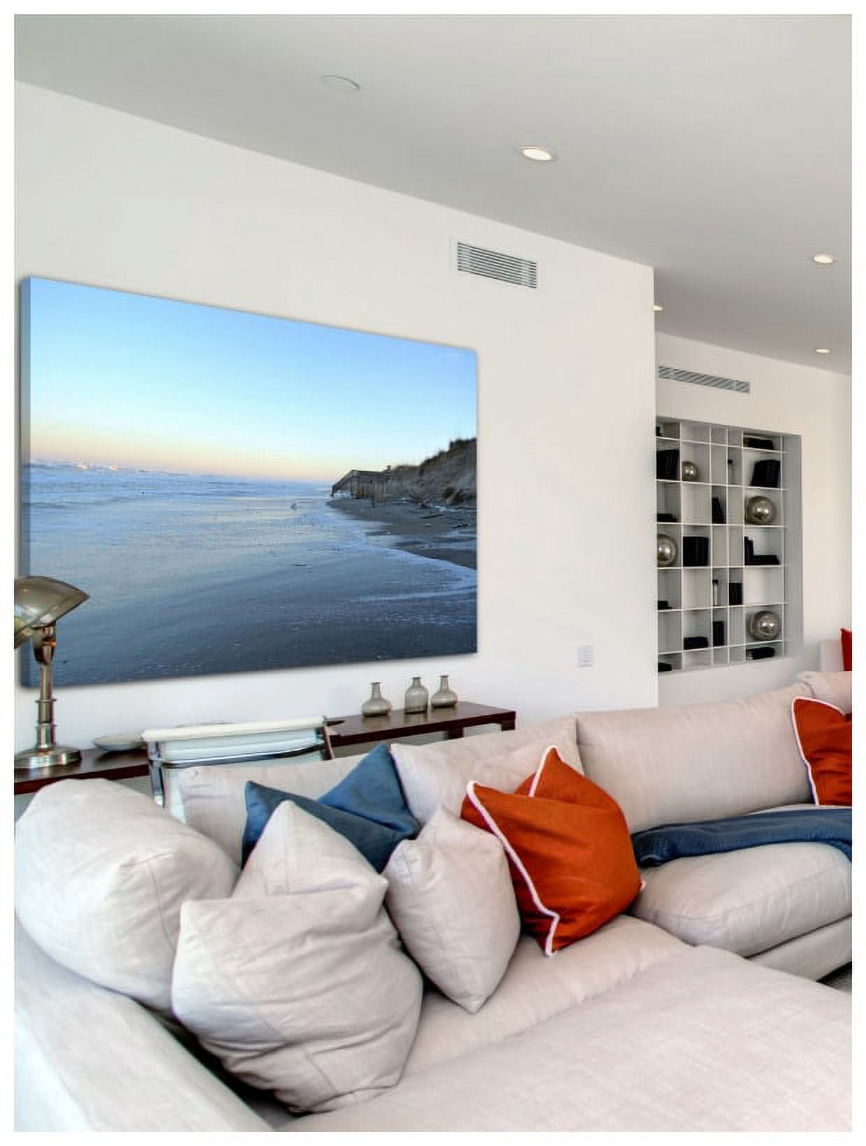 Marmont Hill "Sand Surf Sunshine" by Robert Dickinson Painting Print on Canvas