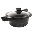 thumbnail image 4 of Bateria de Cocina de Aluminio White-Westinghouse 9 Piezas Revestimiento Antiadherente Mármol Negro, 4 of 5