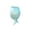 A001- Style A, variant on Fish Wall Decor Wall Mount Plant Holder Wall Decor for Living Room Light Blue Bathroom Wall Decor Nautical Home Accent