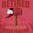 thumbnail image 3 of CafePress - Retired Postal Worker Funny Postman Hello T Shirt - Mens Tri-blend T-Shirt, 3 of 4