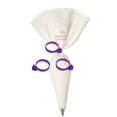 thumbnail image 2 of LIFKOME 12Pcs Icing Bag Sealing Ring Purple 3.2 x 2.5 x 0.5in for Home Cooks and Baking, 2 of 8