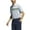 Wonder Blue, variant on Men's adidas Chest Graphic Polo Golf Shirt Color: Wonder Blue Size: L
