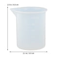 thumbnail image 4 of KALLORY 8-Piece White Silicone Resin Stir Sticks Set for Handmade Crafts and Art Supplies Mixing Tools, 4 of 8